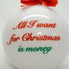 Geld cadeau doen - kerstbal 3